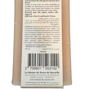 Argan olie zeep met ezelinnemelk – productfoto 2