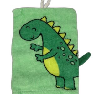 Kinder Washand Dinosaurus - Groen – productfoto 1